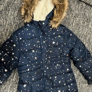 girls size 6 puffer coat